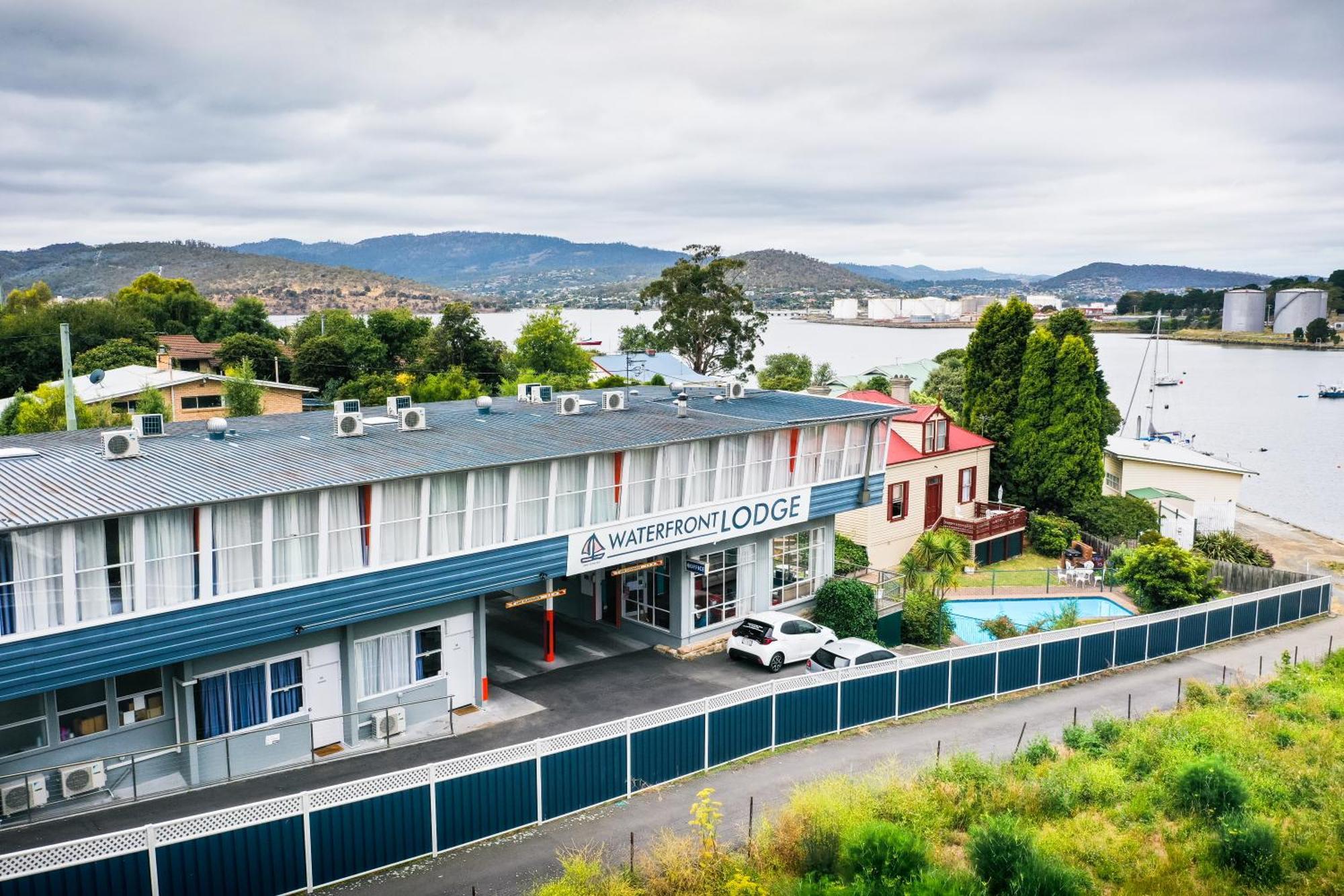 Waterfront Lodge Motel Hobart Dış mekan fotoğraf